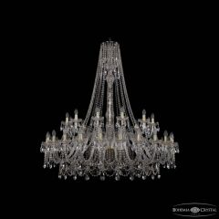 Подвесная люстра Bohemia Ivele Crystal 1411 1411/24+12/530/h-154 G