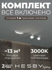 Комплект трековый Hesby Lighting Skylite №14 HSBL_kompl_S014_VI1W3K