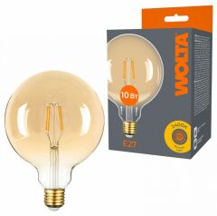 Лампа светодиодная Wolta WF-G125-10W2.4KE27