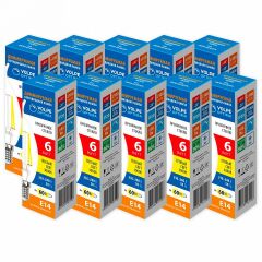 Набор из 10 ламп светодиодных Volpe OPTIMA Филамент DIM UL-00013891