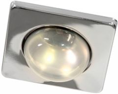 Точечный светильник Feron 3758-R63 E27 серебро