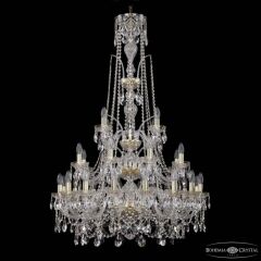 Подвесная люстра Bohemia Ivele Crystal 1411 1411/16+8+4/300/XL-131/3d G
