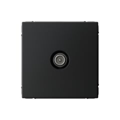  Systeme Electric ARTGALLERY TV РОЗЕТКА проходная 4DB, механизм, КАРБОН