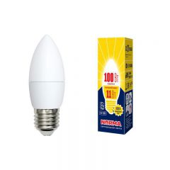  Volpe Лампа светодиодная (UL-00003815) E27 11W 3000K матовая LED-C37-11W/WW/E27/FR/NR