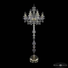 Торшер Bohemia Ivele Crystal 1411 1411T1/8+4/195-170 G