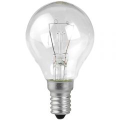 Лампа накаливания Эра E14 60W 2700K прозрачная ЛОН ДШ60-230-E14-CL