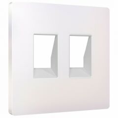 Накладка для розетки RJ-11 или RJ-45 Ambrella Volt ALFA AP2121