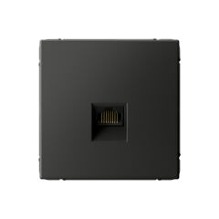  Systeme Electric ARTGALLERY РОЗЕТКА компьютерная RJ45, кат. 5е, механизм, БАЗАЛЬТ