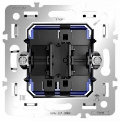 Механизм выключателя проходного одноклавишного Voltum S70 VLS0103M