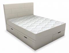 Belabedding Кровать двуспальная с матрасом Домино 2000x1600