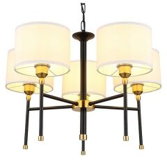 Подвесная люстра Arte Lamp Jamie A4090LM-5BK