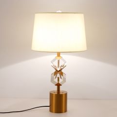 Настольная лампа Cloyd GANTRY T1 / выс. 62 см - Angular - латунь (арт.30071)