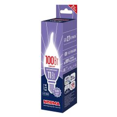 Лампа светодиодная Volpe E14 11W 6500K матовая LED-CW37-11W/6500K/E14/FR/NR UL-00010991