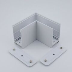 Соединитель угловой L-образный для треков накладных Aployt Magnetic track 220 APL.0282.10.01