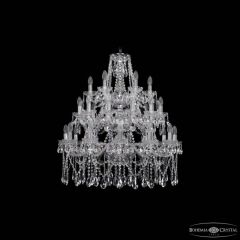 Подвесная люстра Bohemia Ivele Crystal 1413 1413/12+12+6/300/3d Ni