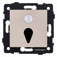 Заглушка для поста с подсветкой, без рамки Kollinger REA-044GD