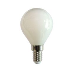 Лампа светодиодная филаментная Volpe E14 6W 4000K матовая LED-G45-6W/4000K/E14/FR/SLF UL-00008315