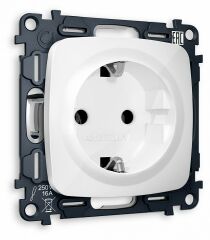 Розетка с заземлением, без рамки Ambrella Volt MO MO106010