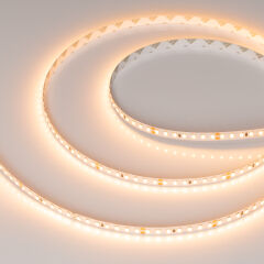 Лента UL-A140-8mm 24V Warm2400 (15 W/m, IP20, 5m) ( Arlight , 7 лет)