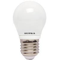 Лампа светодиодная Supra SL-LED-P45-5W/4000/E27 ТИП: P45, 360град., мощность 5Вт, холодный свет, цоколь Е27