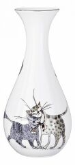  Lefard Ваза настольная (5.5х17 см) Котики 264-860