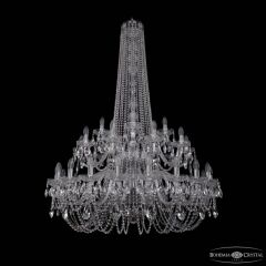 Подвесная люстра Bohemia Ivele Crystal 1402 1402/20+10+5/400/h-160/2d Ni