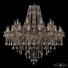 Подвесная люстра Bohemia Ivele Crystal 1415 1415/20+10/400 G M721