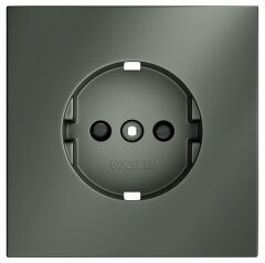 Накладка для розетки с заземлением и со шторками Voltum S70 VLS000706