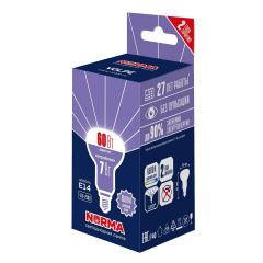 Лампа светодиодная Volpe E14 7W 6500K матовая LED-R50-7W/6500K/E14/FR/NR UL-00010998