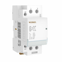  Werkel W942M40O/ Контактор модульный 40 A 2NO (2 мод.) W942M40O