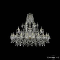 Подвесная люстра Bohemia Ivele Crystal 1411 1411/24+6+6/530 G