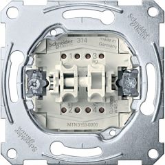  Schneider Electric MERTEN МЕХАНИЗМ 2-кнопочного 1-полюсного выключателя с 1NO+1NC,QF