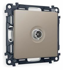 ТВ-розетка проходная без рамки Ambrella Volt Quant MA373030