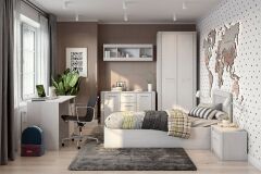  Арника Кровать односпальная Гамма 20