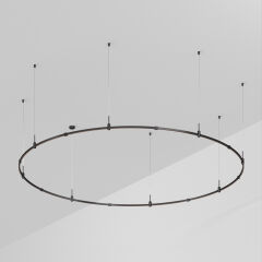 Трек ART-APRIORI-ROUND-HANG-R3000 (BK) ( Arlight , IP20 Металл, 3 года)