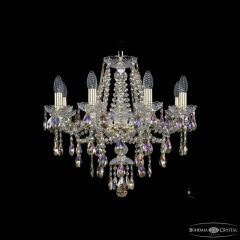 Подвесная люстра Bohemia Ivele Crystal 1415 1415/8/200 G R801