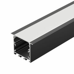 Профиль LINIA49-F-M-2000 BLACK ( Arlight , Алюминий)