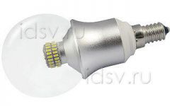 Лампа светодиодная Arlight 015990 ECOLAMP E14 CR-DP-G60 6W White