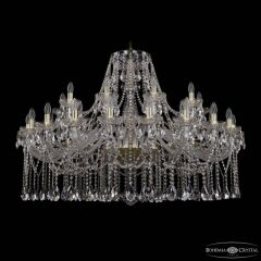 Подвесная люстра Bohemia Ivele Crystal 1413 1413/20+10/460 G