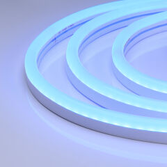 Лента герметичная WAVE-SIDE-A120-12x25mm 230V Blue (12 W/m, IP67, 50m, wire x2) ( Arlight , Грибовидная форма)