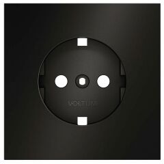 Накладка для розетки с заземлением Voltum S70 METAL VLSM000612