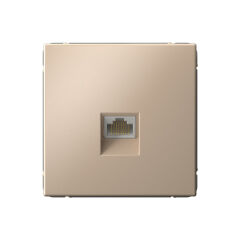  Systeme Electric ARTGALLERY РОЗЕТКА компьютерная RJ45, кат. 6A, механизм, ПЕСОЧНЫЙ
