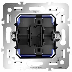 Механизм выключателя одноклавишного Voltum S70 VLS0101M