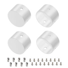 Заглушка WPH-FLEX-D22-360deg WHITE ALU глухая ( Arlight , Металл)