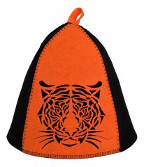  Банные штучки Шапка для бани универсальная Огненный Тигр