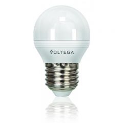  Voltega Лампа светодиодная E27 5.7W 4000К шар матовый VG3-G2E27cold6W 4703