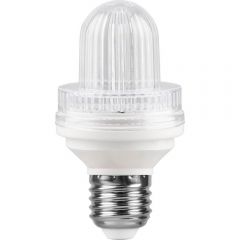  Feron Лампа-строб светодиодная E27 2W 6400K Вздутая Матовая LB-377 25929