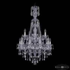 Подвесная люстра Bohemia Ivele Crystal 1415 1415/10+5/200/XL-97/2d Ni
