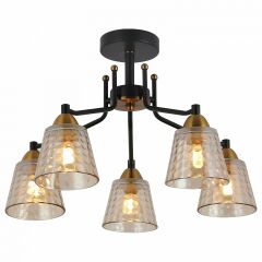 Люстра на штанге Freya Capella FR4017PL-05BBZ