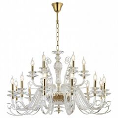 Подвесная люстра Newport ANNABELLE 8576+12/C gold polished